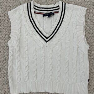 Tommy Hilfiger Woman's V-neck Sweater Vest